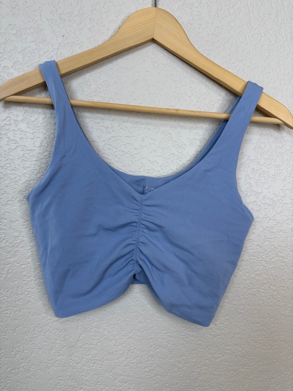 Aerie Crop Top Bralette Periwinkle Blue size Womens Medium